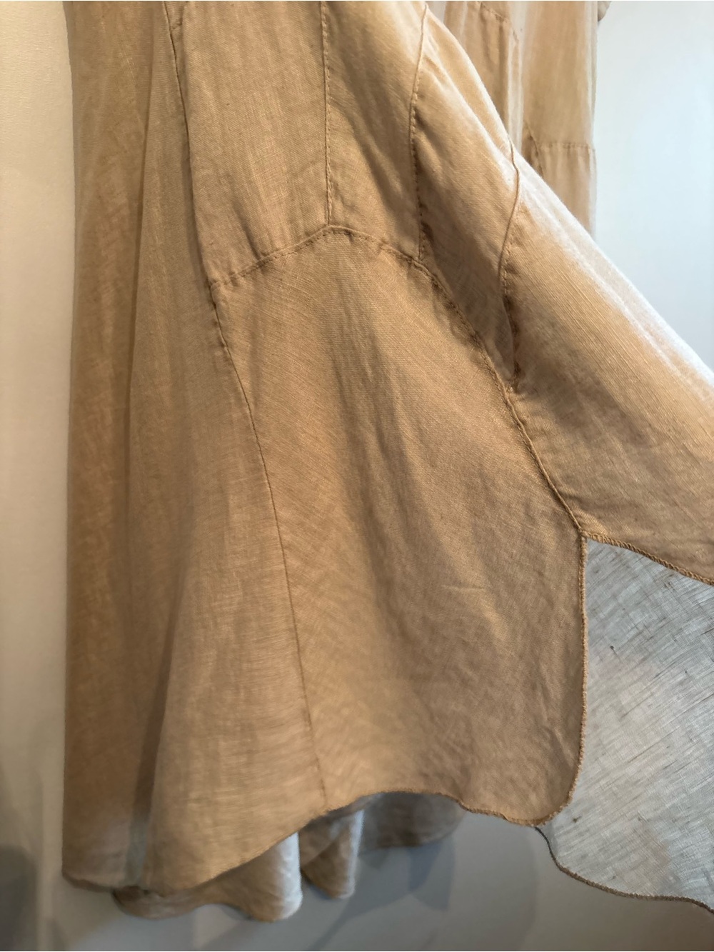 Marisa&Marie Linen dress 100% Italian Linen size large - Picture 13 of 14